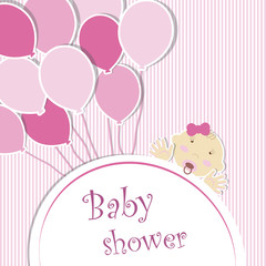 Baby shower - girl