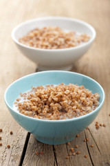 buckwheat groats with milk