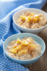 cereal with caramelized apple