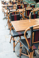 traditional Parisian coffee