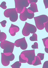 Hearts Background