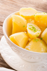 boiled potato