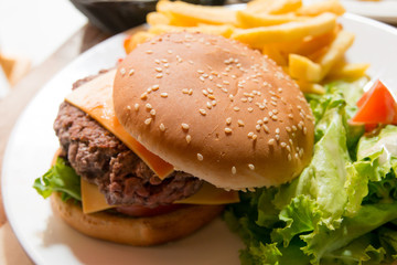 Cheese burger