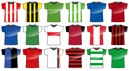 Fußballtrikots Bundesliga 2013 © grosche.nrw