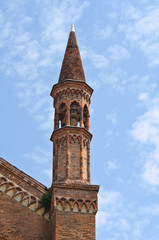 Fototapeta na wymiar Kościół św Franciszka. Piacenza. Emilia-Romania. Włochy.