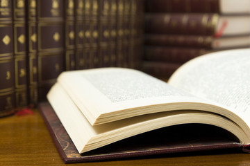 literatura, libro abierto