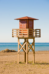watchtower beach