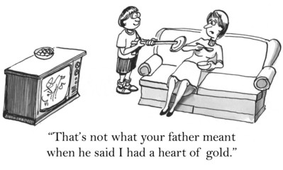 Your father may have a gold doubloon