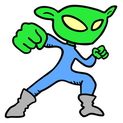 Dance alien