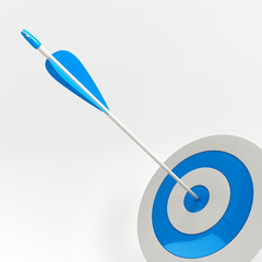 Arrow and target
