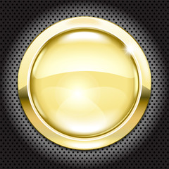 golden button
