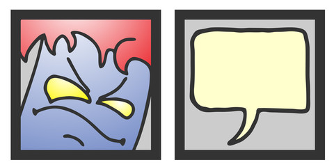 Comic icon