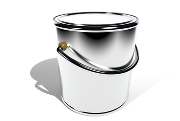 Closed paint can (3D)