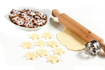 Christmas star cookies
