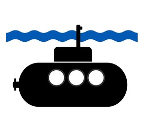 Sous-marin en surface