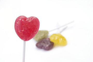 Heart Lollipop Candy