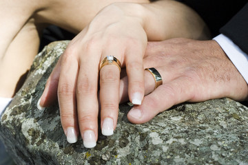 Wedding couple rings