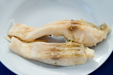fish on dish