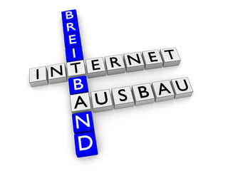 Breitband Internet Ausbau - 3D