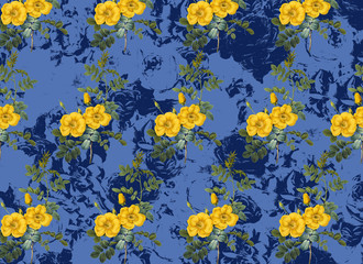 floral design background, vintage and ancient