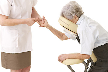 Massage à domicile - Étirements des doigts