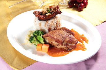 うなぎと鳥のライス