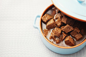 goulash with beef and beer