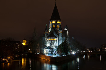 Obraz premium temple protestant Metz