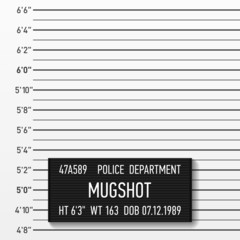 Police mugshot. Add a photo.