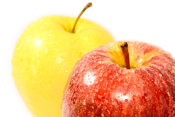 Deliziose mele colorate