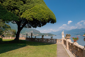 The famous garden of Villa Del Balbianello