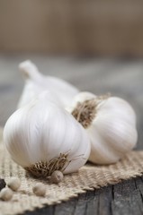 Organic garlic