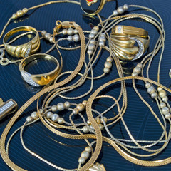 schmuckkonvolut ringe und ketten