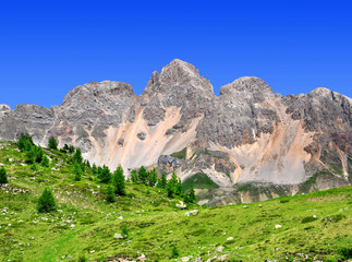 Fototapeta na wymiar Val di San Pellegrino - Włochy Alpy