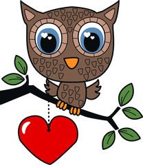 a sweet brown owl with a big heart