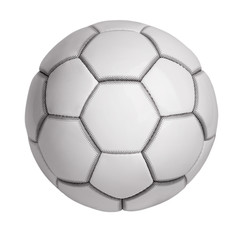 Soccer ball made ​​of artificial leather