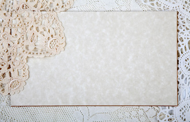 Card with lacy - 49029521