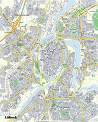 Citymap Lübeck