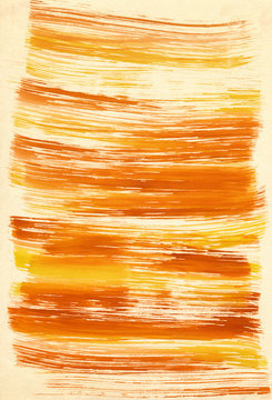Abstract yellow background from watercolor