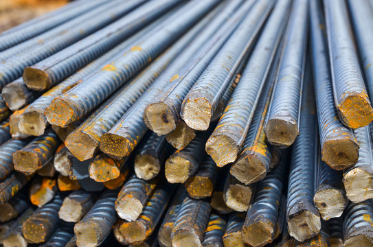Steel bars for concrete reinforcement