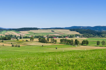 Agricultural scenery