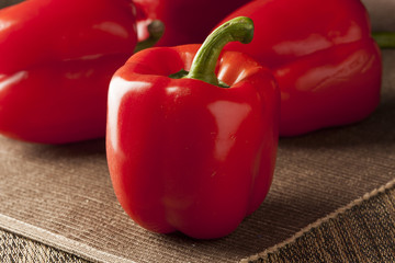 Fresh Organic Red Bell Pepper