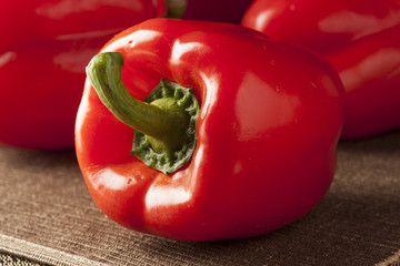 Fresh Organic Red Bell Pepper