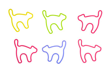 amusing  rubber figures