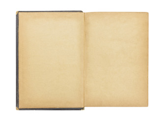 Blank First Page in Vintage Antique Book