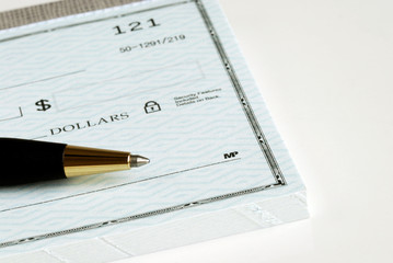 Write the dollar amount on the check