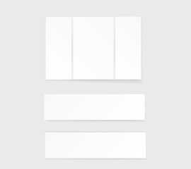 Set of vector shadow effects Paper