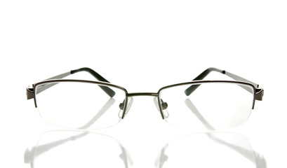 Glasses isolated