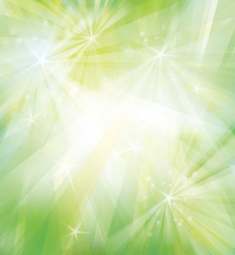 Vector of green  sparkly background.