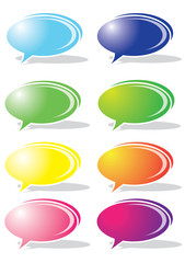 VECTOR SPEECH BUBBLES DESIGNS